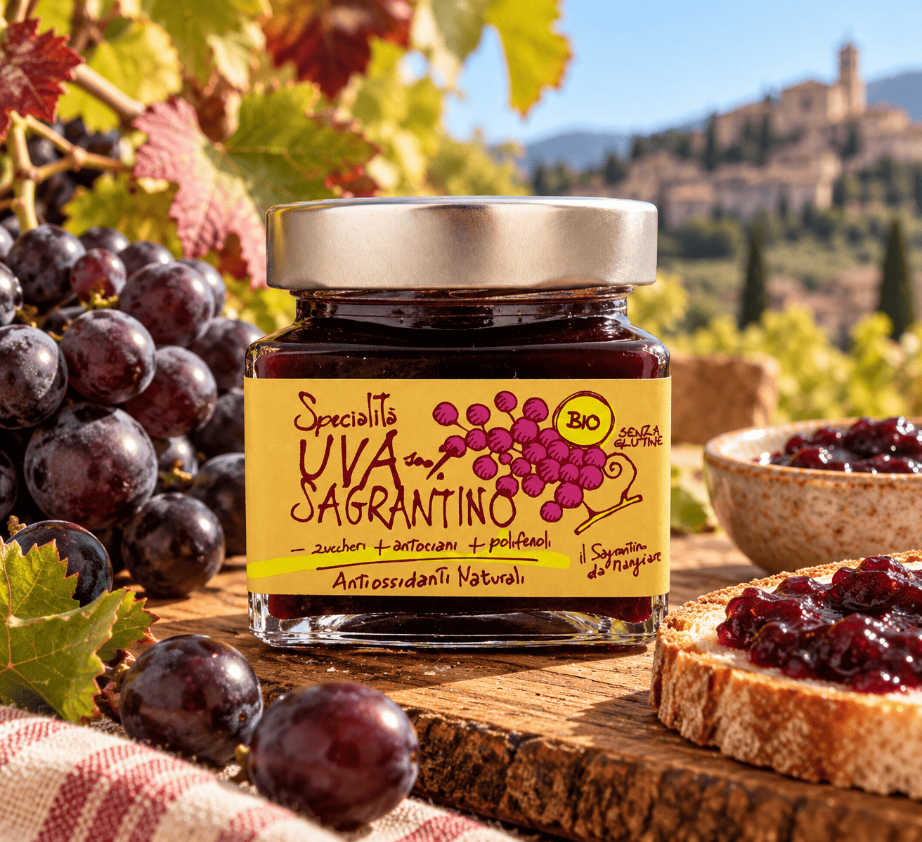 Composta di uva Sagrantino