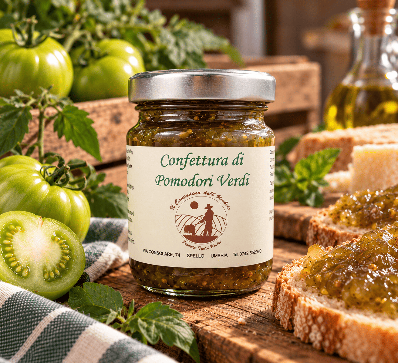 Composta di Pomodori Verdi