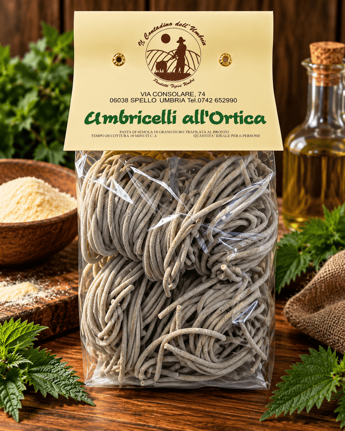 Umbricelli all'Ortica