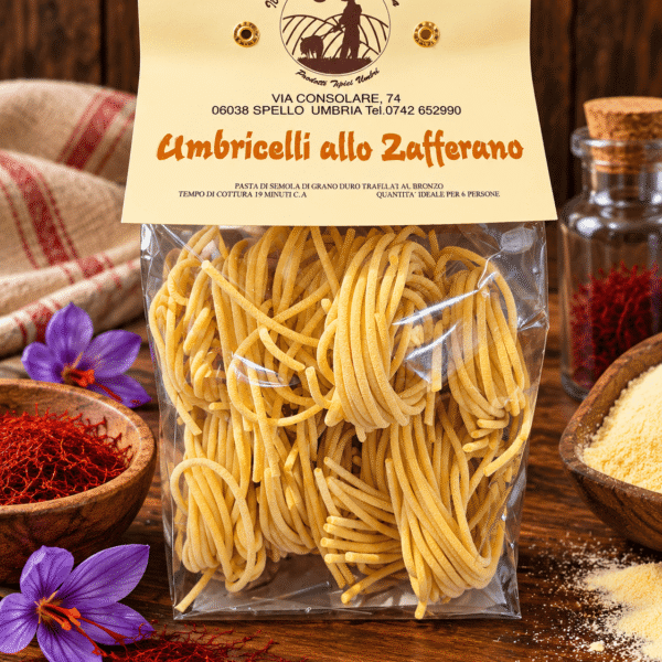 Umbricelli allo Zafferano