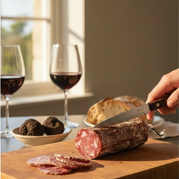 Alternative view of Salame al Tartufo