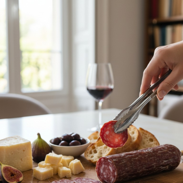 Alternative view of Salame con Cinghiale