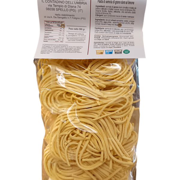 Alternative view of Stringozzi al Limone