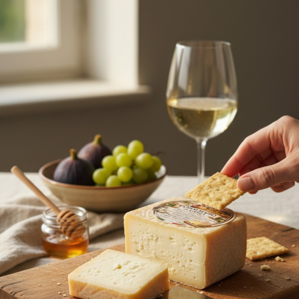 Alternative view of Formaggio Caprino