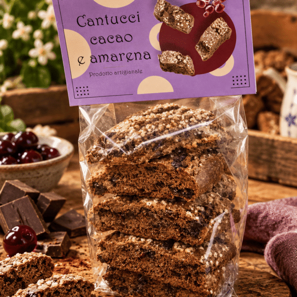 Cantucci Cacao e Amarena