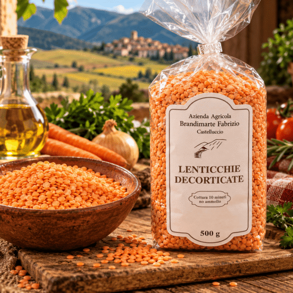Lenticchie Decorticate Rosse
