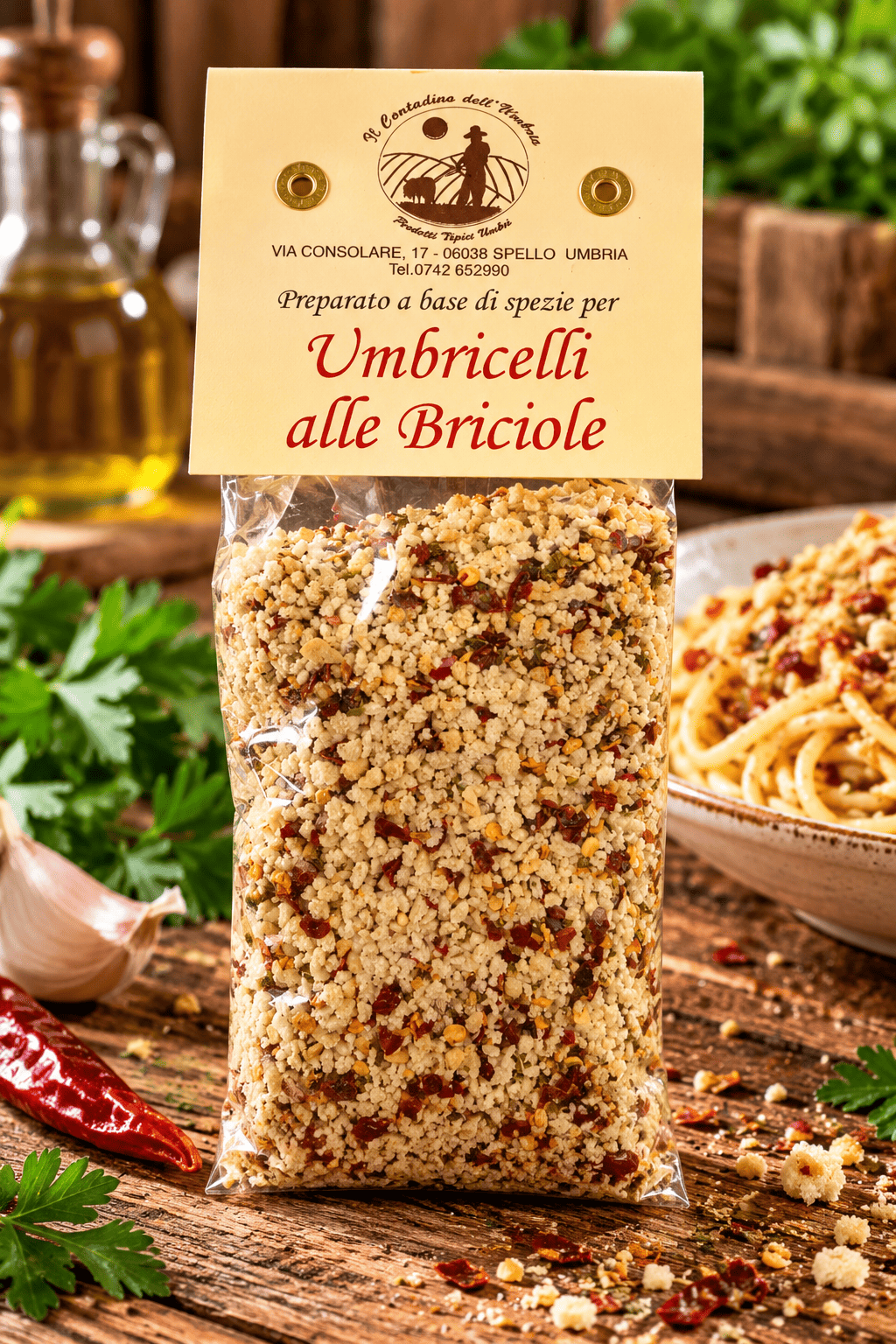 Umbricelli alle briciole