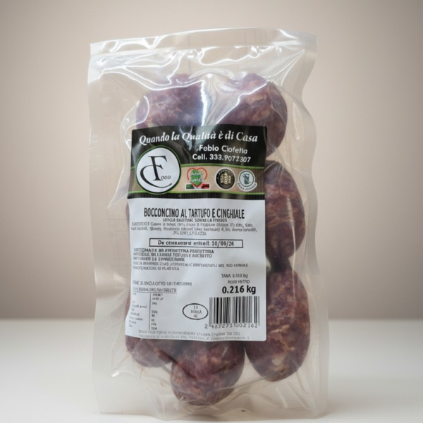 Bocconcini Con Cinghiale e Tartufo