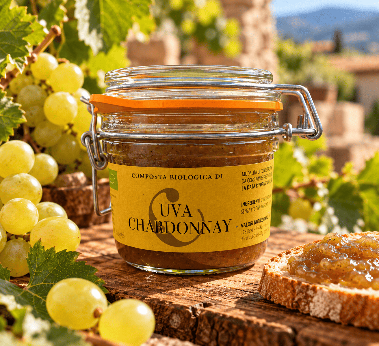 Composta di uva Chardonnay Biologica