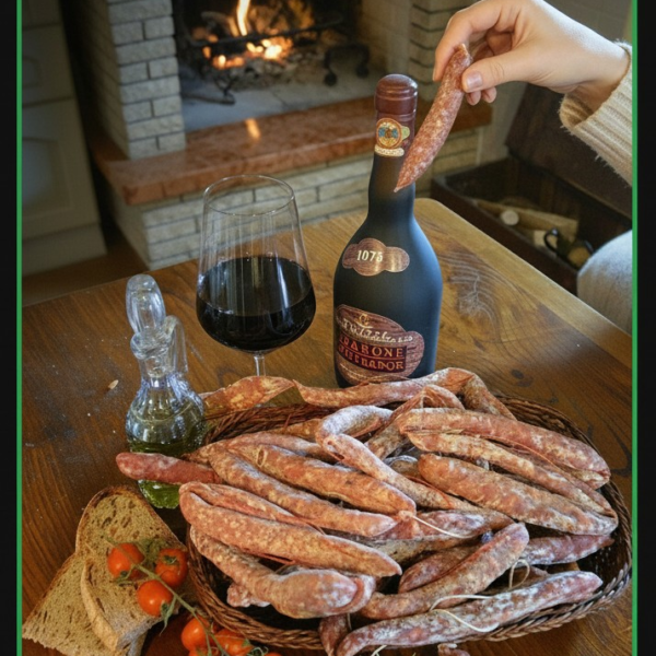 Alternative view of Salame Stuzzichello